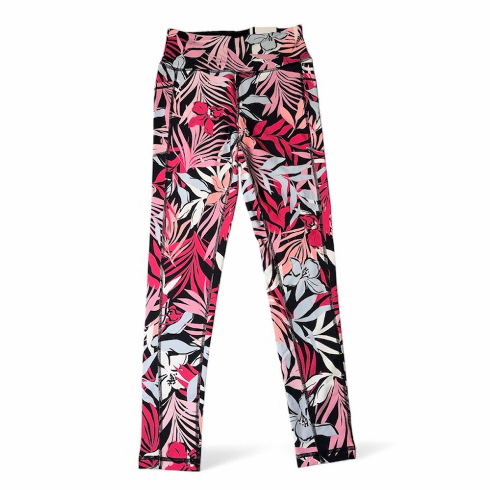 NWT DKNY SPORT High Waist 7/8 Length Yoga Leggings XS